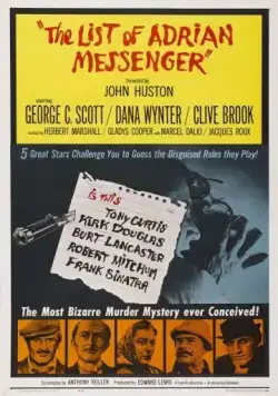 Постер: Список Эдриана Мессенджера / The List of Adrian Messenger (1963)