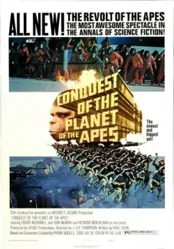 Постер: Завоевание планеты обезьян / Planet of the Apes 4 - Conquest of the Planet of the Apes (1972)