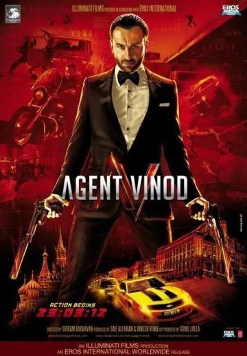 Постер: Агент Винод / Agent Vinod (2012)