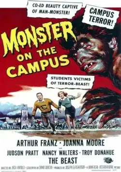 Постер: Монстр в университетском городке / Monster on the Campus (1958)