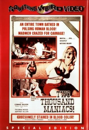 Постер: Две тысячи маньяков / Two Thousand Maniacs! (1964)