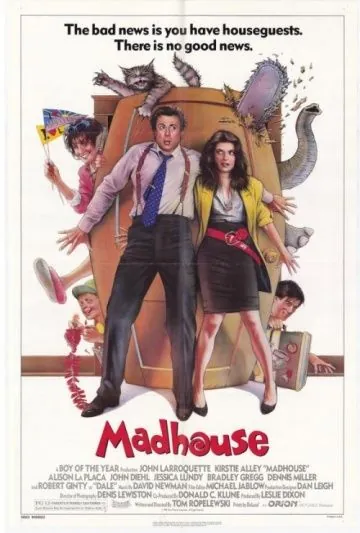 Постер: Сумасшедший дом / Madhouse (1990)