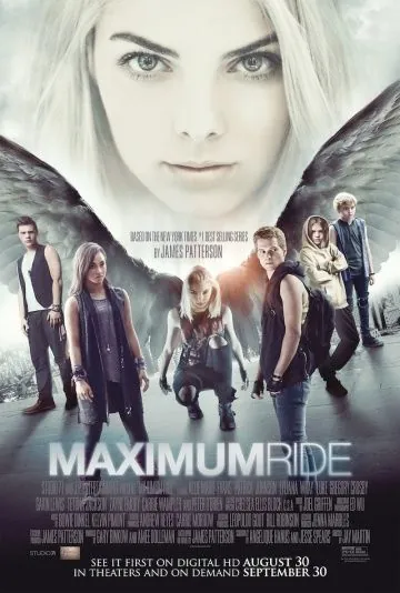 Постер: Охота на ангелов / Maximum Ride (2016)