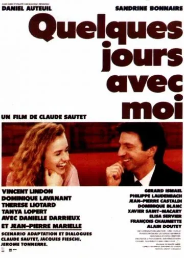 Постер: Несколько дней со мной / Quelques jours avec moi (1988)