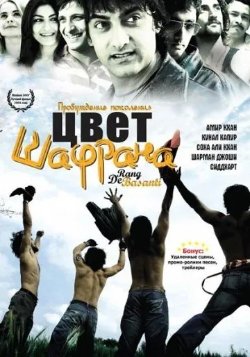 Постер: Цвет шафрана / Rang De Basanti (2006)