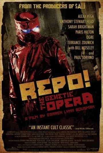 Постер: Генетическая опера / Repo! The Genetic Opera (2008)
