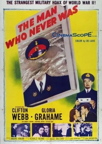 Постер: Человек, которого никогда не было / The Man Who Never Was (1955)