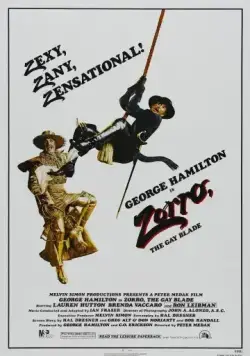 Постер: Зорро, голубой клинок / Zorro: The Gay Blade (1981)