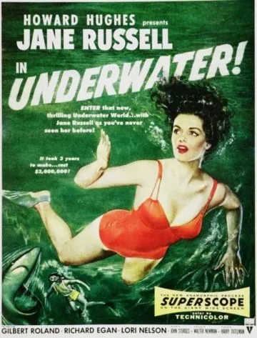 Постер: Под водой! / Underwater! (1955)