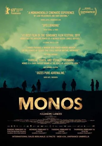 Постер: Обезьяны / Monos (2019)