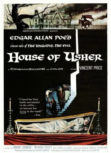 Постер: Дом Ашеров / The Fall of the House of Usher (1960)