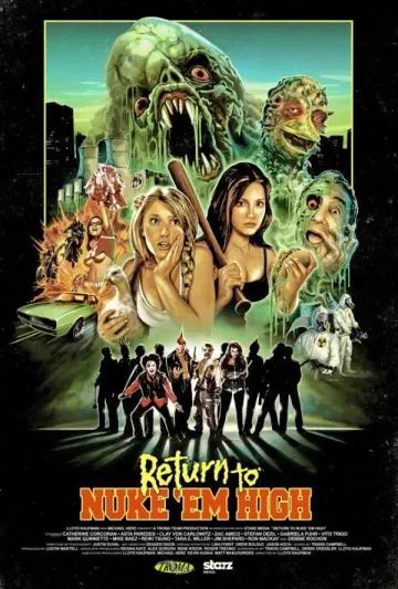 Постер: Атомная школа: Возвращение. Часть 1 / Return to Nuke 'Em High Volume 1 (2013)