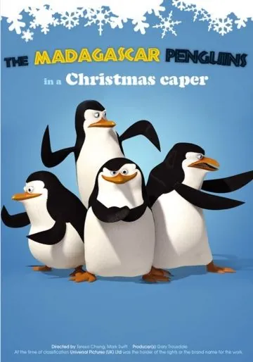 Постер: Пингвины из Мадагаскара в рождественских приключениях / The Madagascar Penguins in a Christmas Caper (2005)