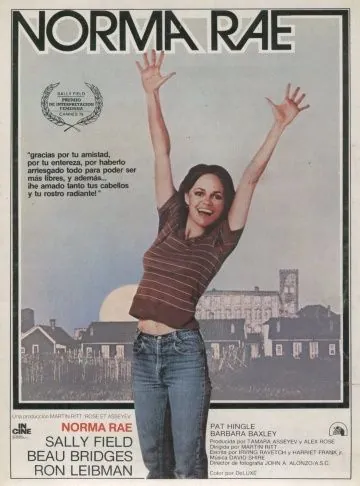 Постер: Норма Рэй / Norma Rae (1979)