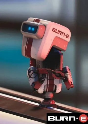 Постер: БЕРН·И / BURN·E (2008)