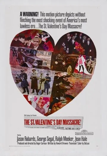 Постер: Резня в День святого Валентина / The St. Valentine's Day Massacre (1967)