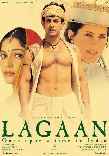 Постер: Лагаан: Однажды в Индии / Lagaan: Once Upon a Time in India (2001)