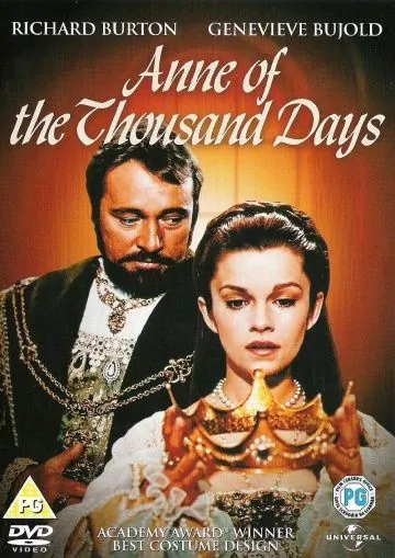 Постер: Тысяча дней Анны / Anne of the Thousand Days (1969)