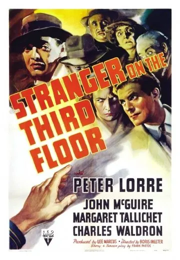Постер: Незнакомец на третьем этаже / Stranger on the Third Floor (1940)