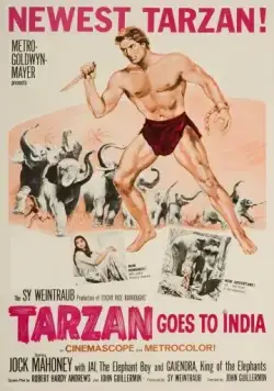 Постер: Тарзан едет в Индию / Tarzan Goes to India (1962)