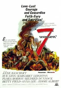Постер: 7 женщин / 7 Women (1966)