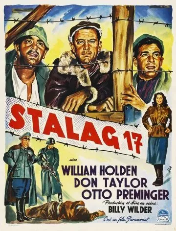 Постер: Лагерь для военнопленных №17 / Stalag 17 (1953)