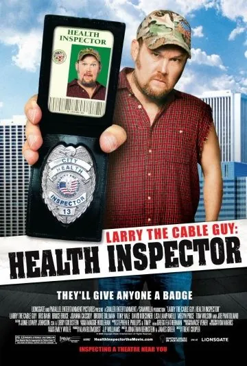 Постер: Санинспектор / Larry the Cable Guy: Health Inspector (2006)