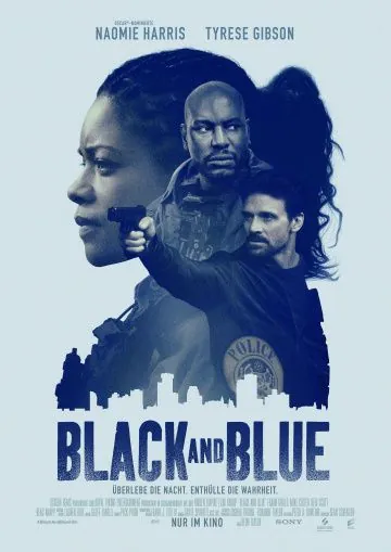 Постер: Черное и синее / Black and Blue (2019)