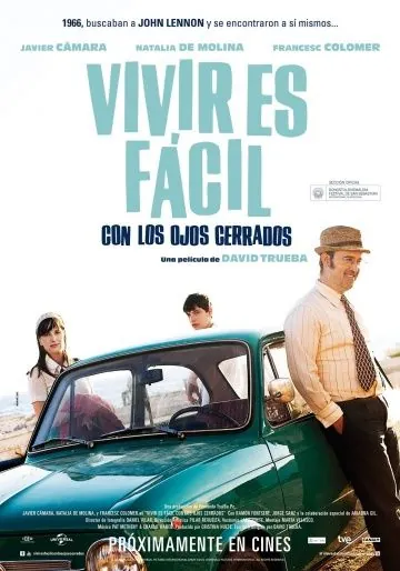 Постер: Легко живется с закрытыми глазами / Vivir es fácil con los ojos cerrados (2013)