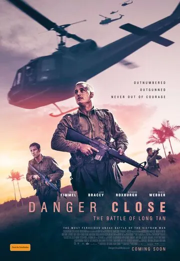 Постер: Опасная близость: Сражение при Лонгтане / Danger Close: The Battle of Long Tan (2019)