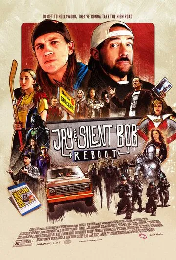 Постер: Джей и Молчаливый Боб: Перезагрузка / Jay and Silent Bob Reboot (2019)