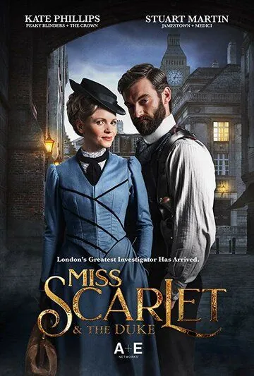 Постер: Мисс Скарлет и Герцог / Miss Scarlet & the Duke (2020)