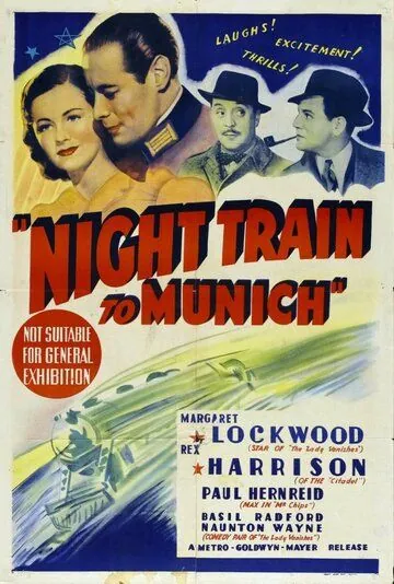 Постер: Ночной поезд в Мюнхен / Night Train (1940)