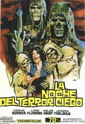 Постер: Черная месса / La noche del terror ciego (1972)