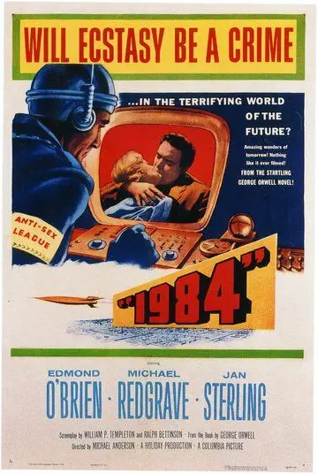 Постер: Тысяча девятьсот восемьдесят четвёртый / 1984 (1956)