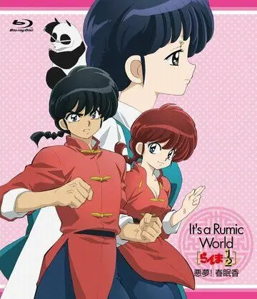 Постер: Ранма 1/2. Фильм 4 / Ranma 1/2: Akumu! Shunmin Kou (2008)