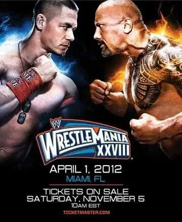 Постер: РестлМания 28 / WrestleMania XXVIII (2012)