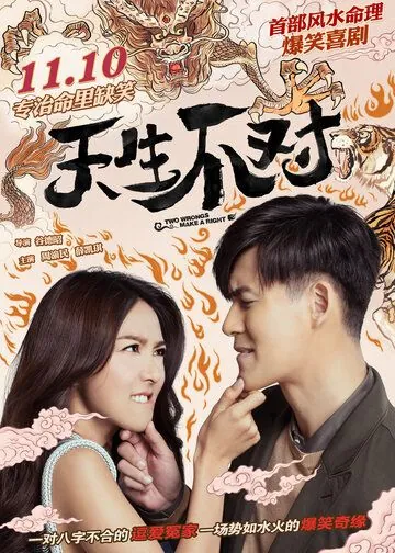 Постер: Минус на минус даёт плюс / Tian sheng bu dui (2017)