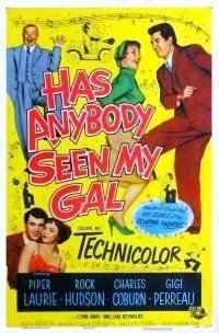 Постер: Кто-нибудь видел мою девчонку? / Has Anybody Seen My Gal? (1952)
