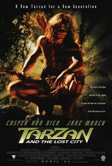 Постер: Тарзан и затерянный город / Tarzan and the Lost City (1998)