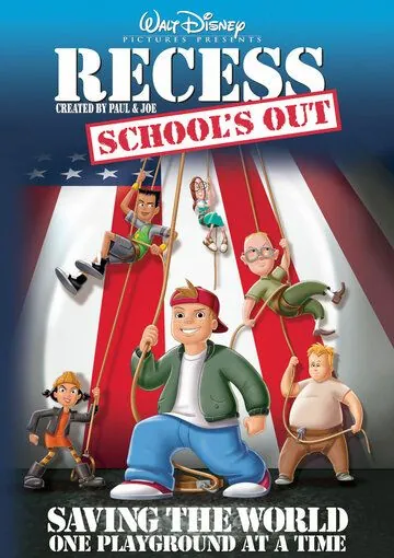 Постер: Каникулы: Прочь из школы / Recess: School's Out (2001)