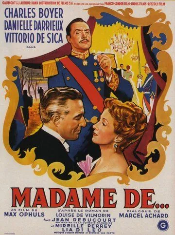Постер: Мадам де… / Madame de... (1953)
