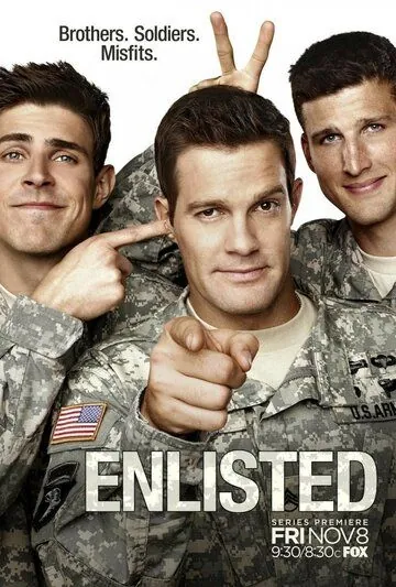 Постер: Завербован / Enlisted (2014)
