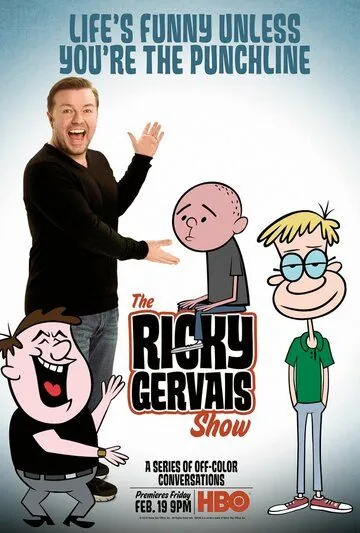 Постер: Шоу Рики Джервэйса / The Ricky Gervais Show (2010)