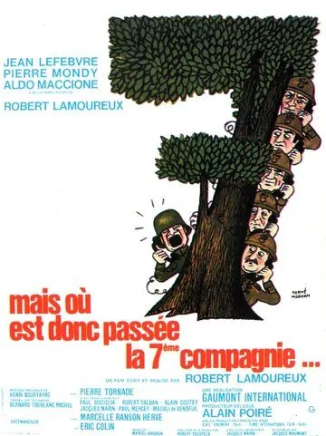 Постер: Куда же делась седьмая рота? / Mais où est donc passée la 7ème compagnie (1973)