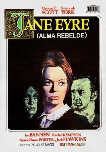 Постер: Джейн Эйр / Jane Eyre (1970)