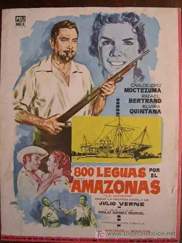 Постер: Тайна Жоао Корраль / 800 leguas por el Amazonas o (1959)