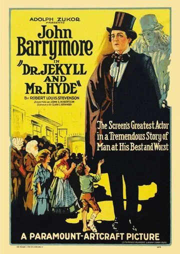 Постер: Доктор Джекилл и Мистер Хайд / Dr. Jekyll and Mr. Hyde (1920)