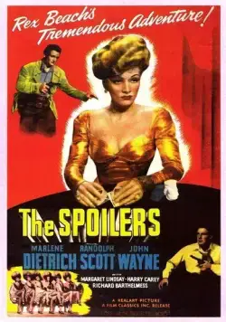 Постер: Негодяи / The Spoilers (1942)