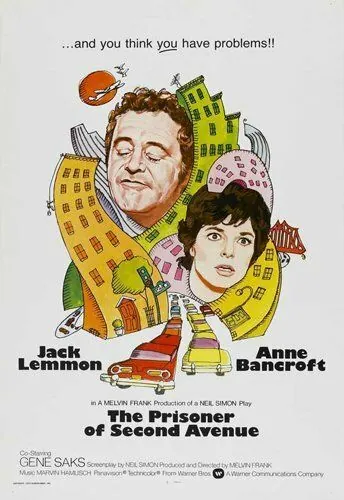 Постер: Пленник второй авеню / The Prisoner of Second Avenue (1975)